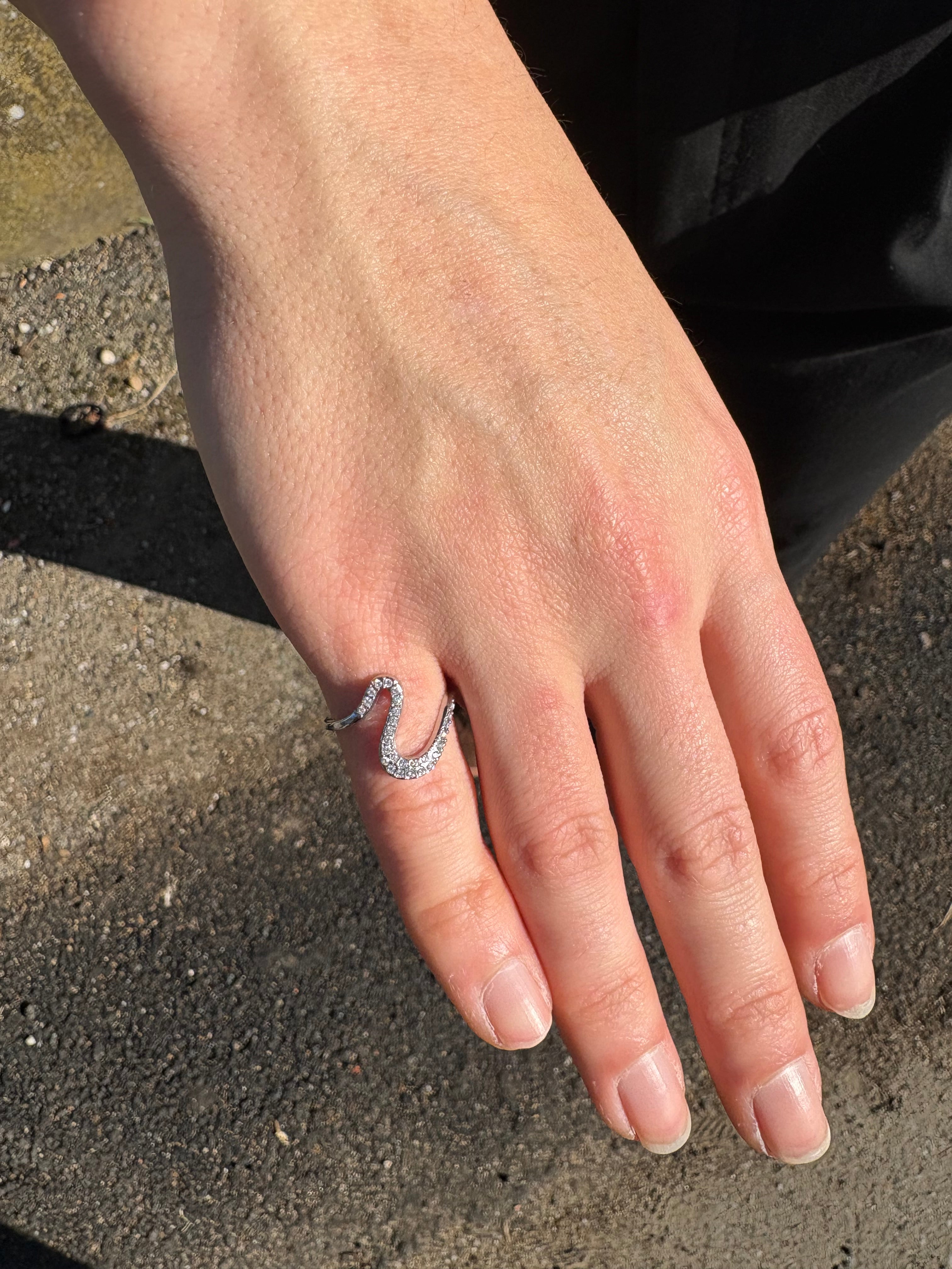 Bague Lyra Argentée