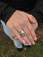 Bague Oria argentée