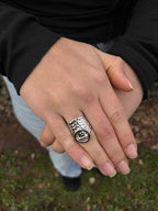 Bague Oria argentée