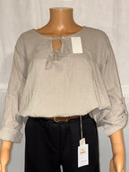 Blouse Romane beige/grise