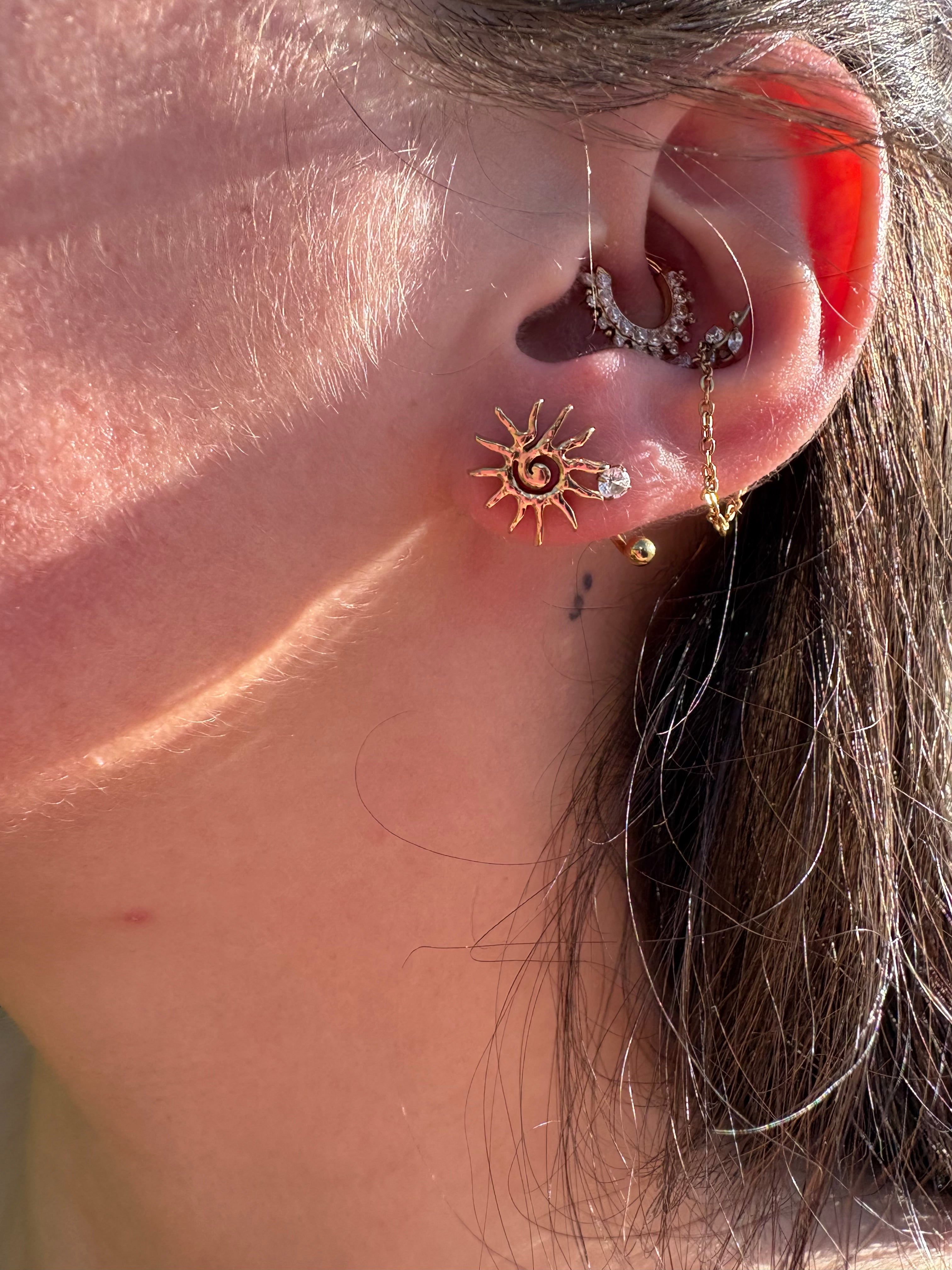 Boucles Soleil Dorées