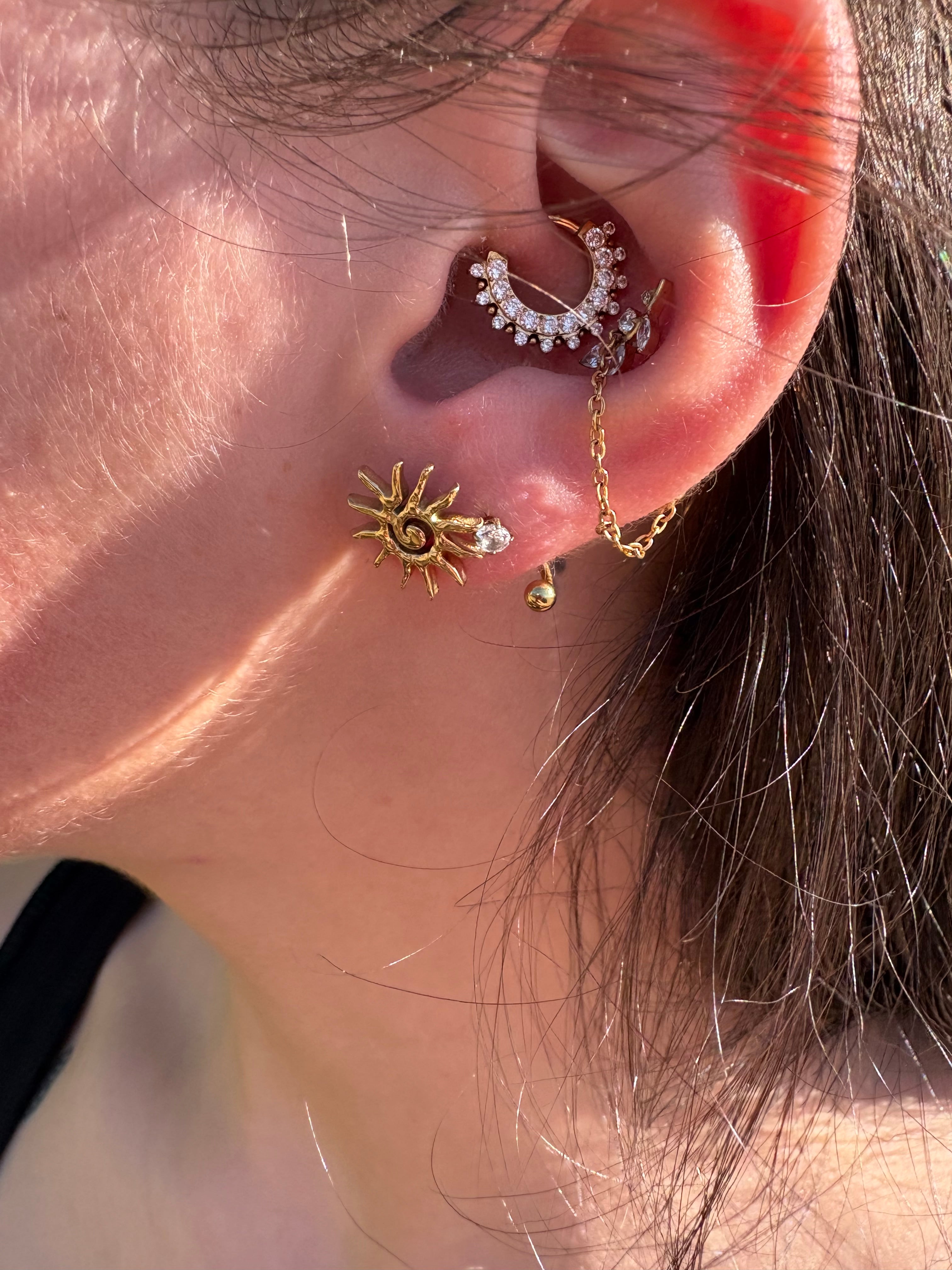 Boucles Soleil Dorées