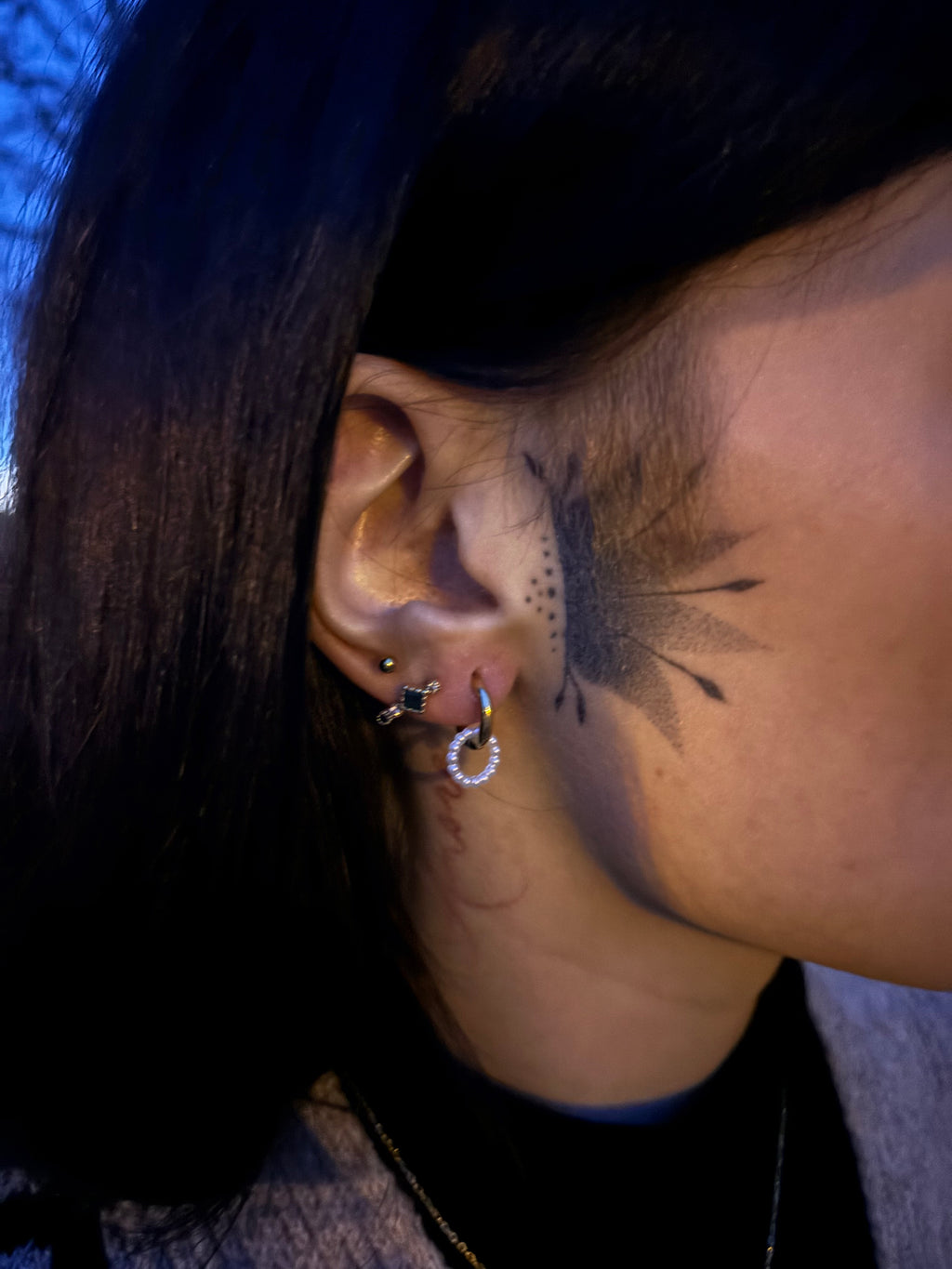 Boucles Naya - Mini créoles perles