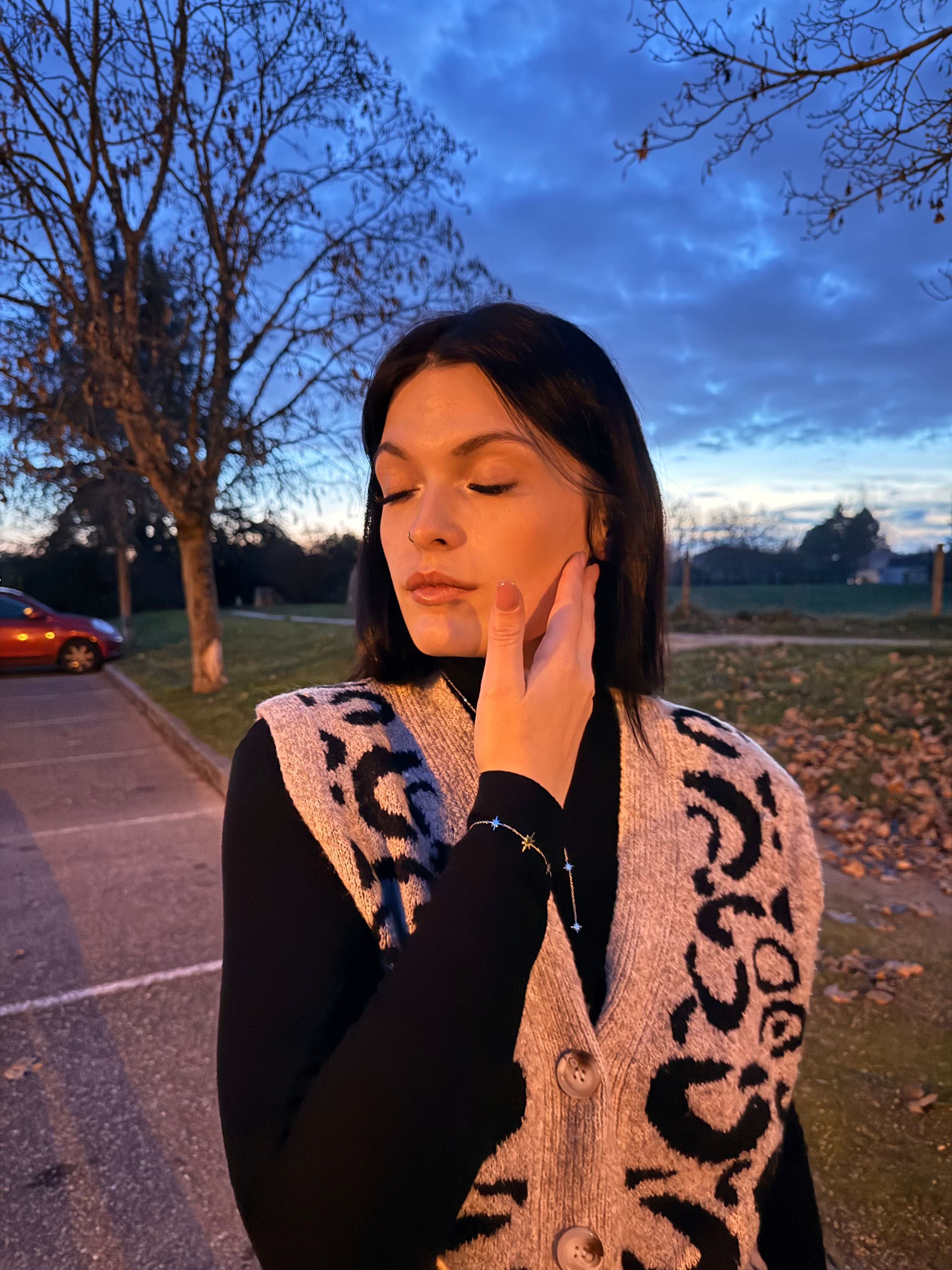 Bracelet Étoile argenté