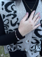 Bracelet Perles - Rose pâle & Doré