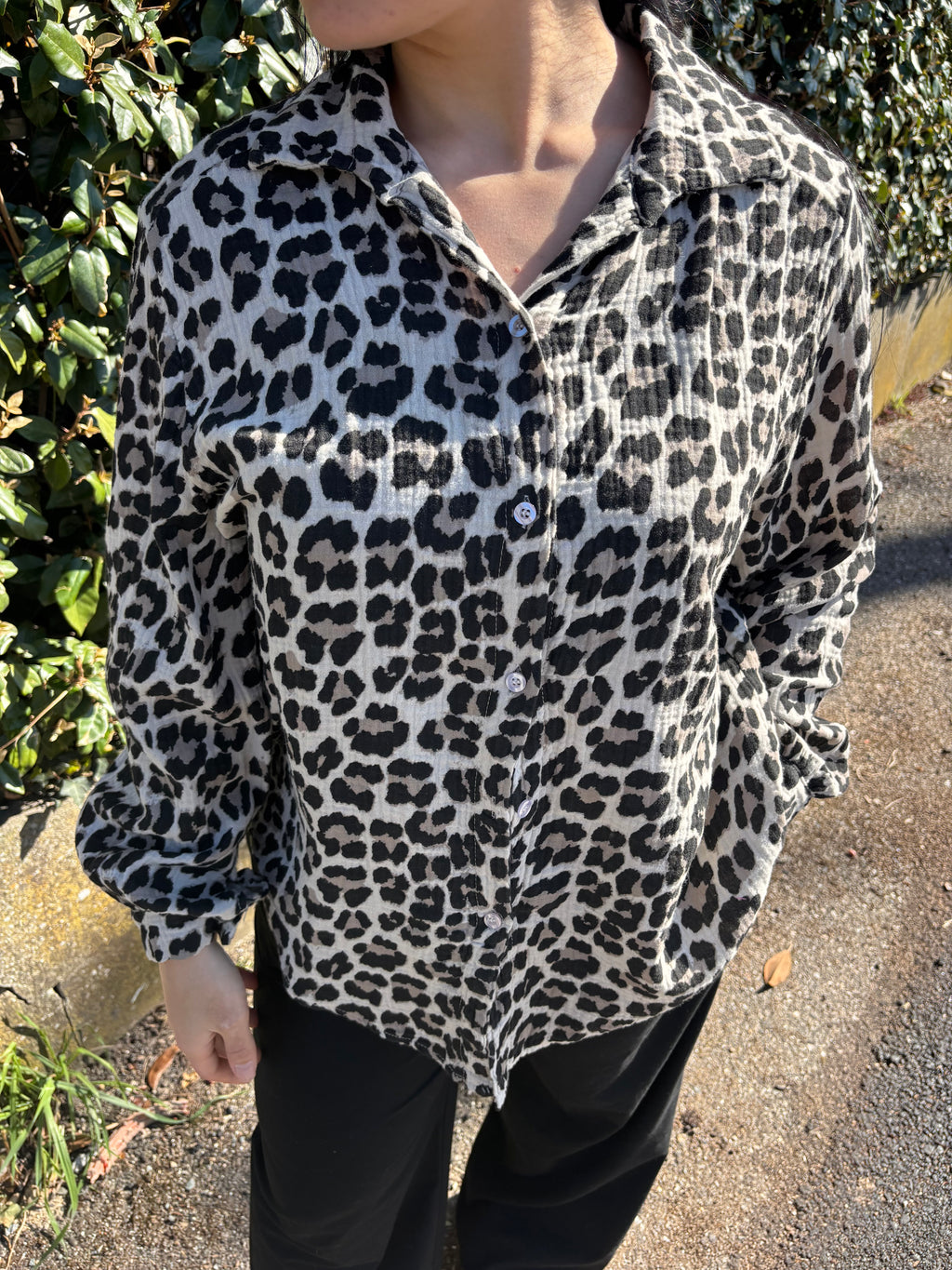 Chemise Léopard