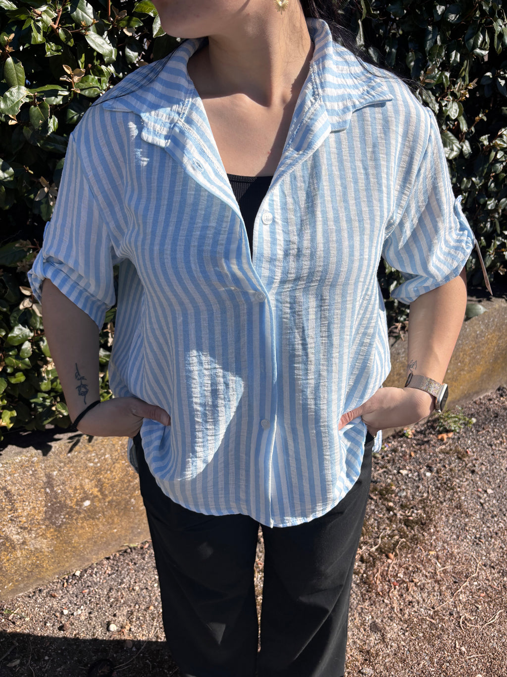Chemise Louise Bleue