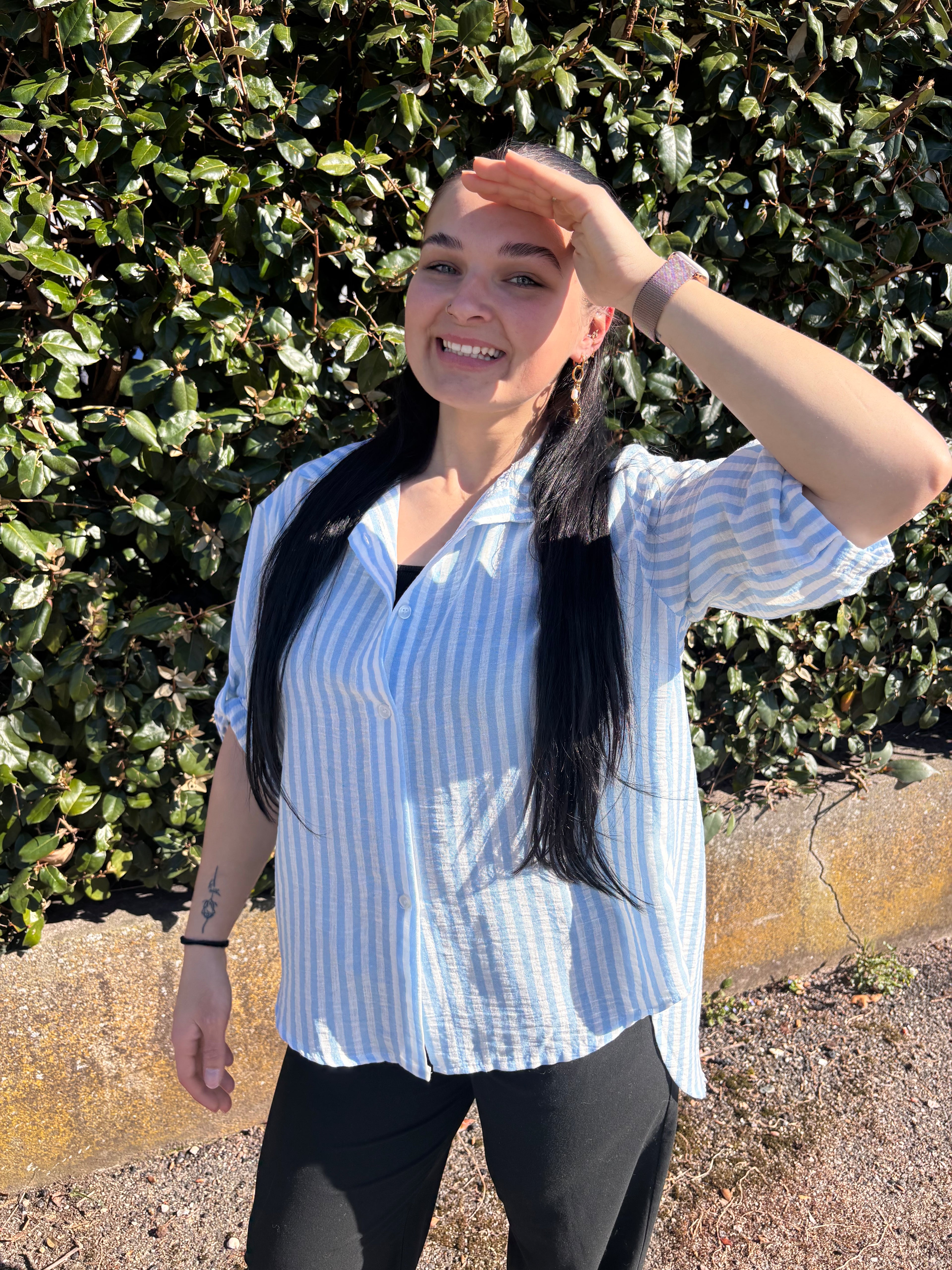 Chemise Louise Bleue