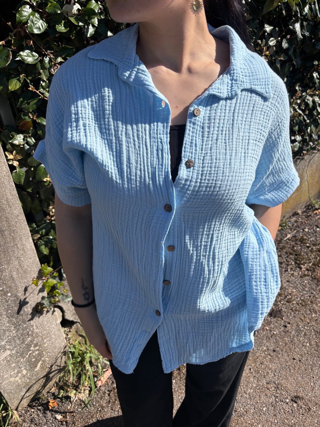 Chemise Morgane Bleue