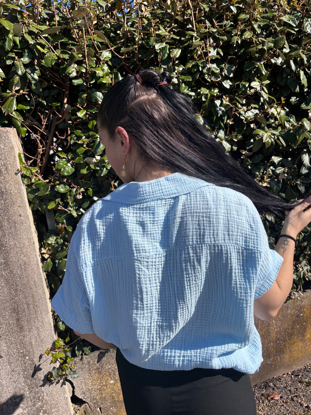 Chemise Morgane Bleue