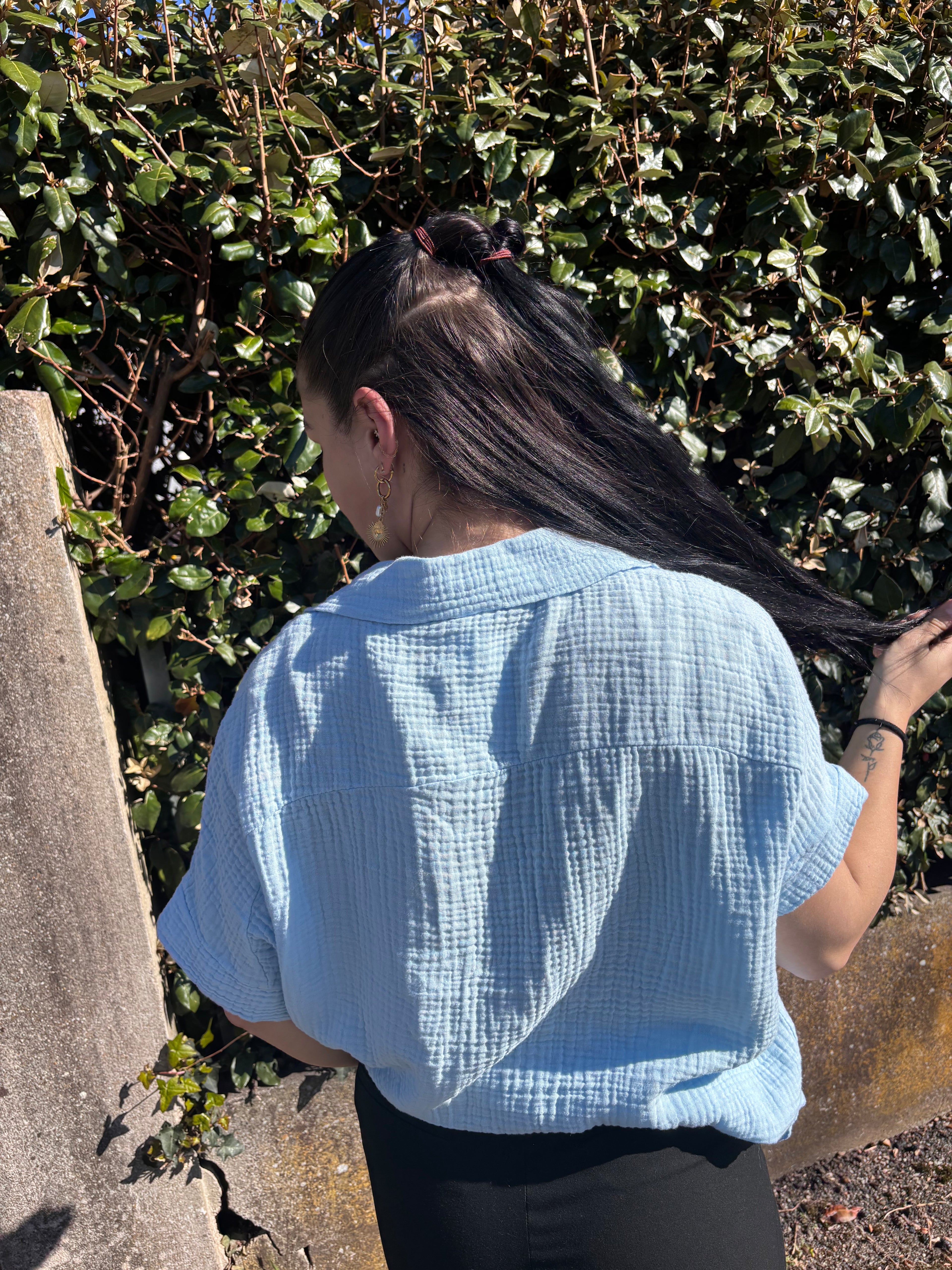Chemise Morgane Bleue