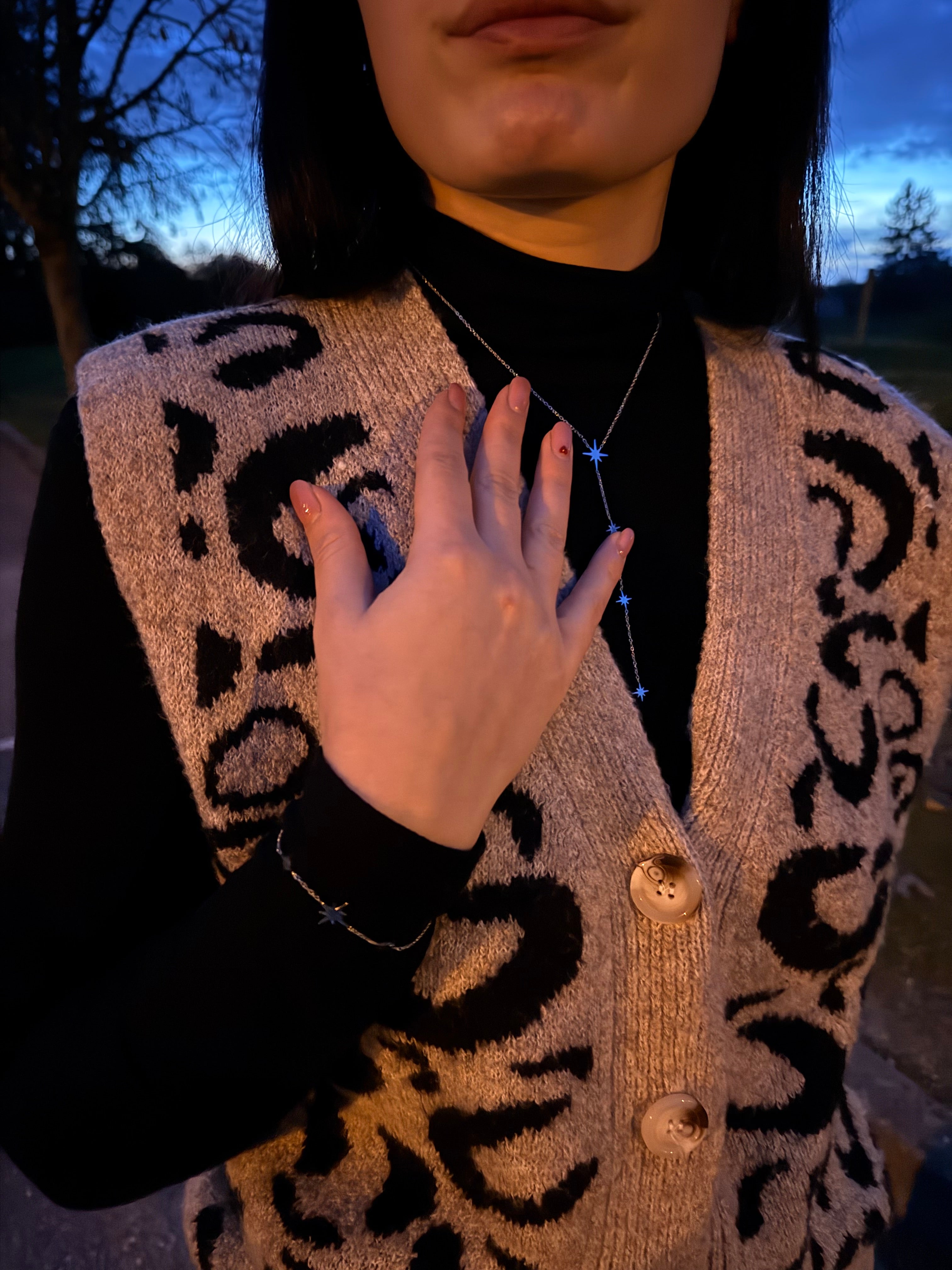 Collier Étoile - Argenté (Y)