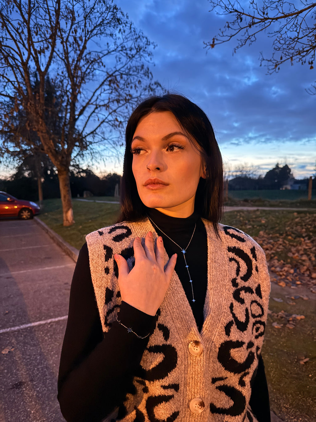 Collier Étoile - Argenté (Y)