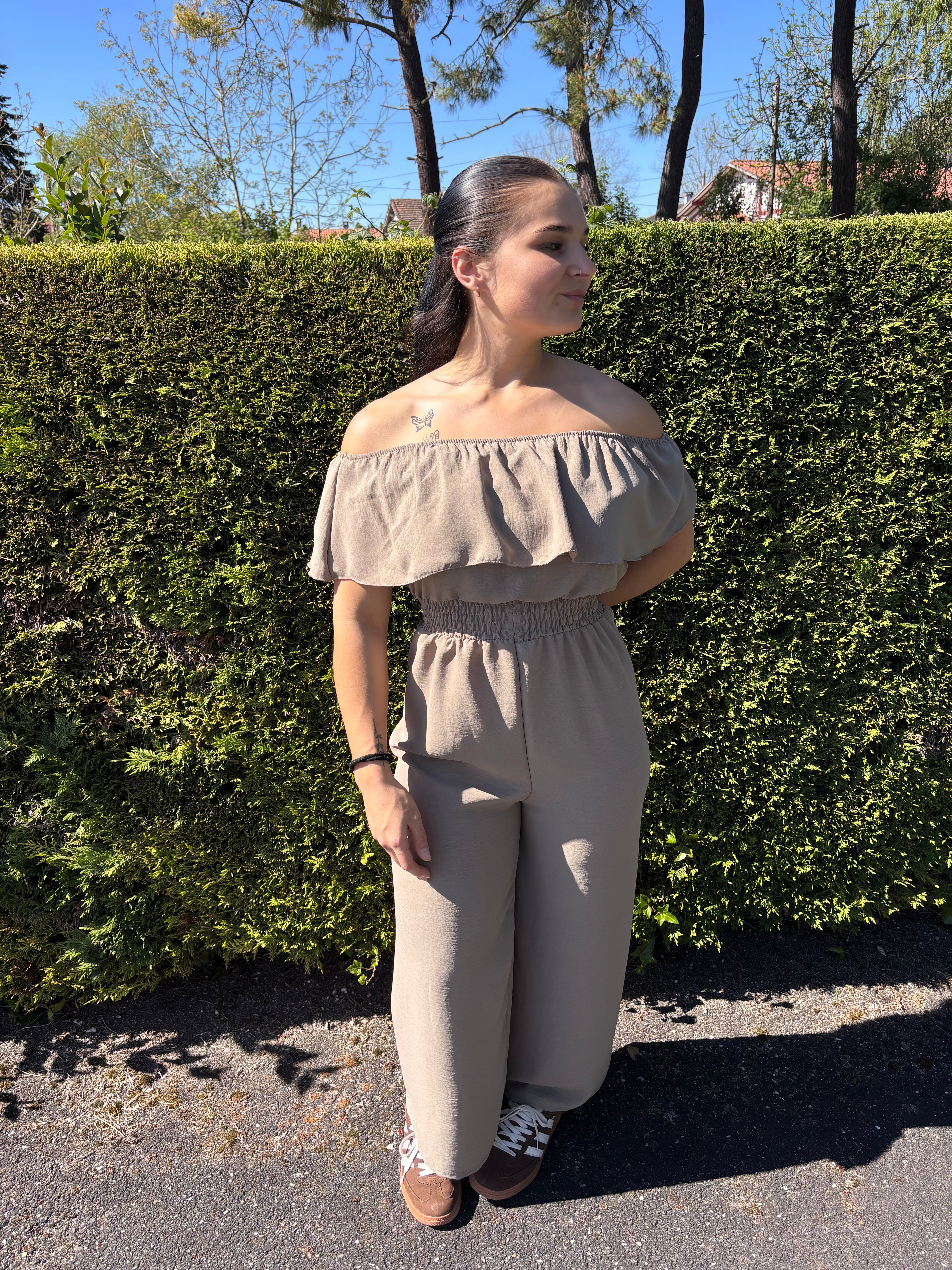 Combinaison Mathilde Taupe