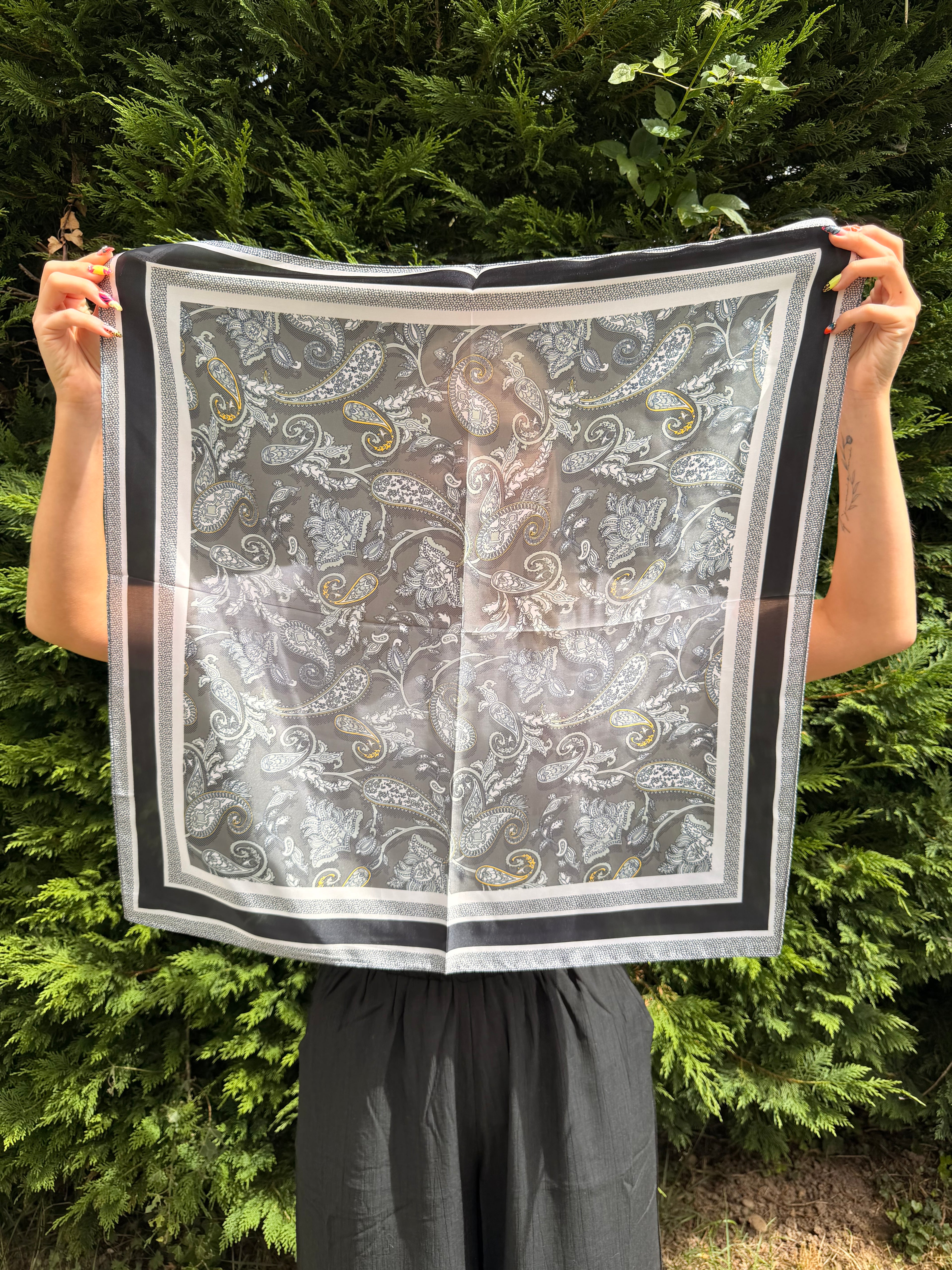 Foulard Louane Noir