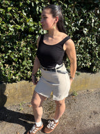 Jupe Short Emma Beige