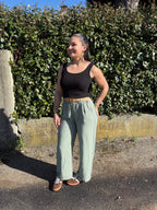Pantalon Victoria Vert