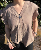 Tee-shirt Maelys Marron