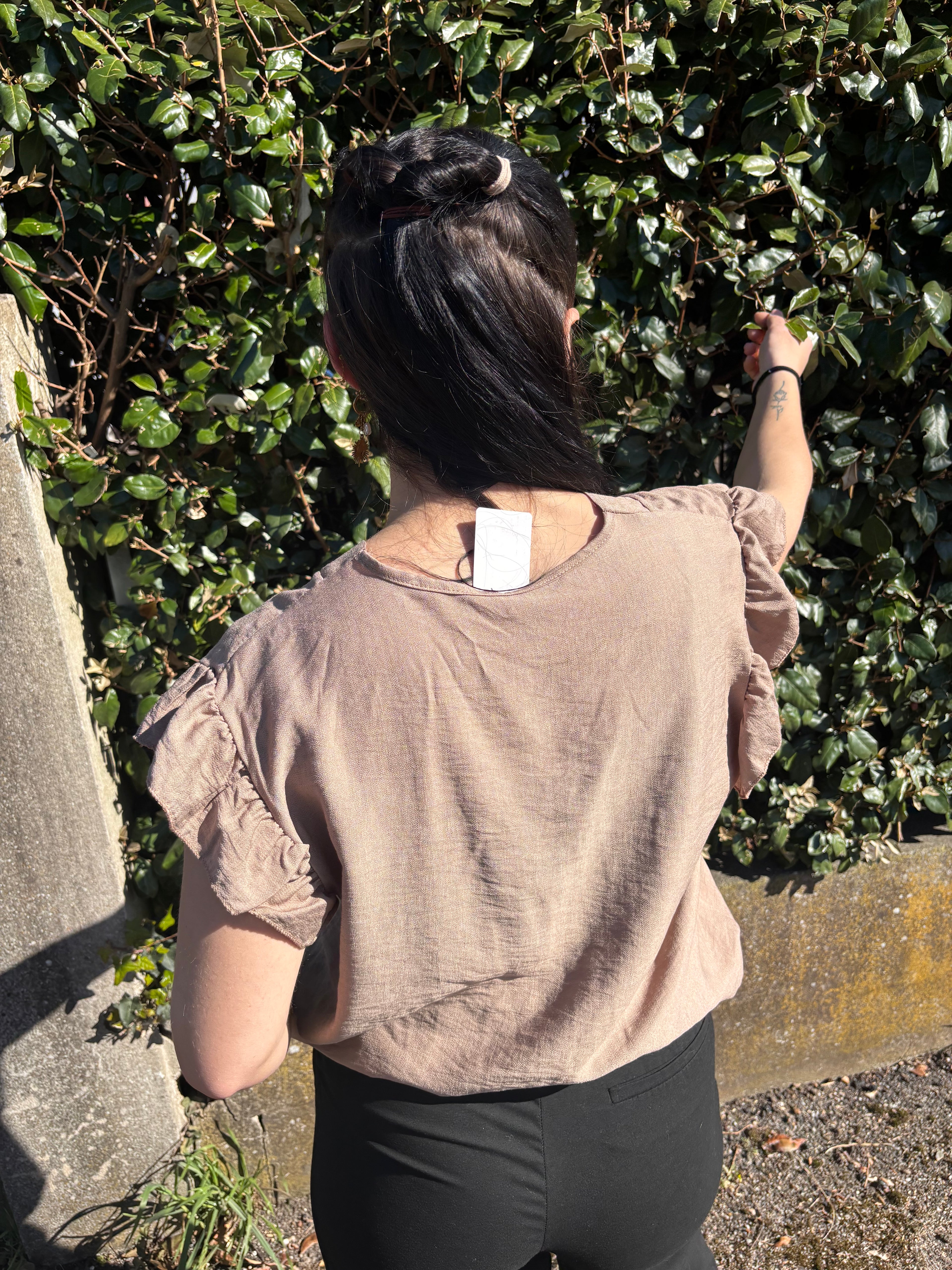 Tee-shirt Maelys Marron
