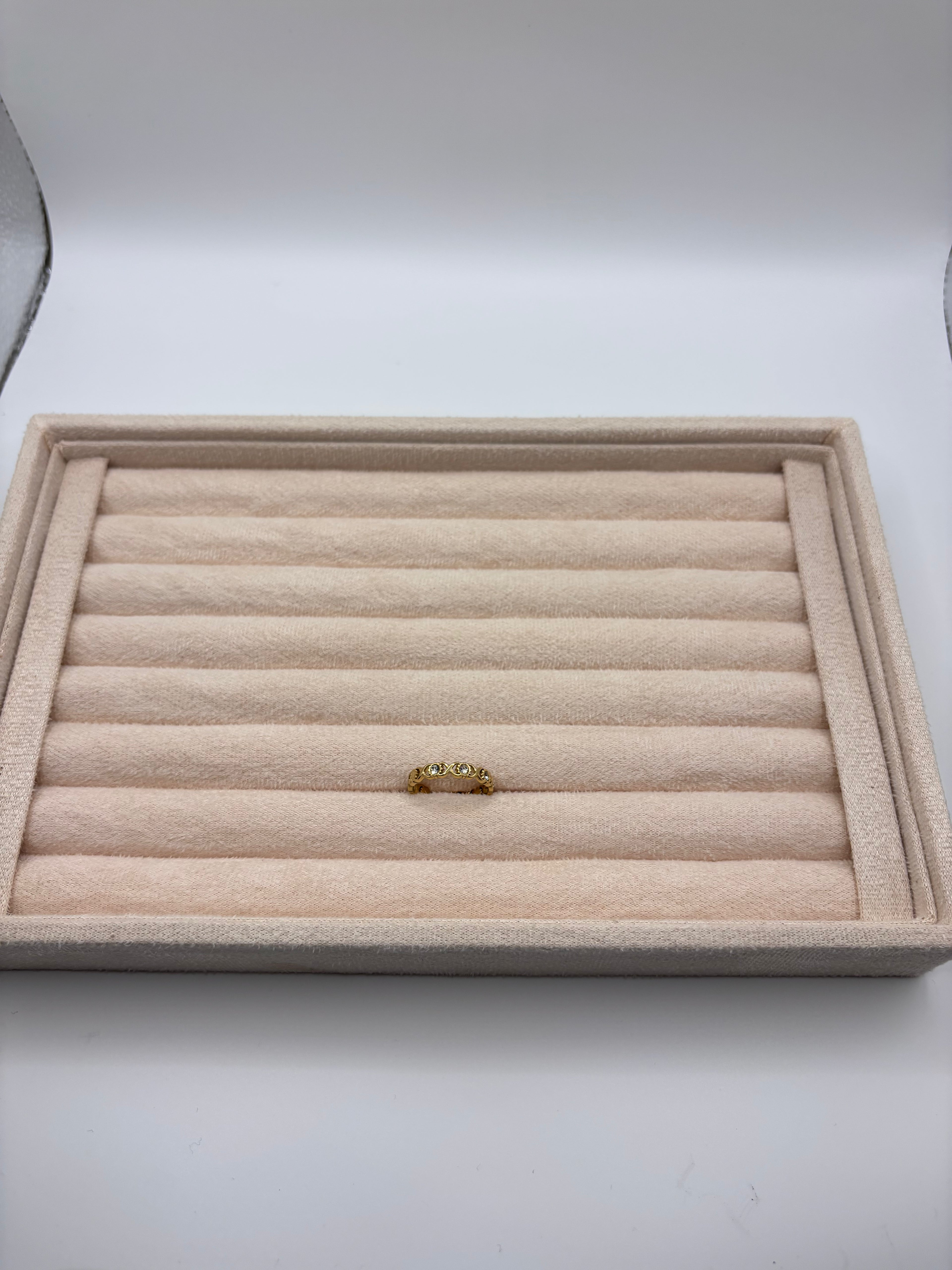 Bague Céleste - Dorée (soleil & strass)