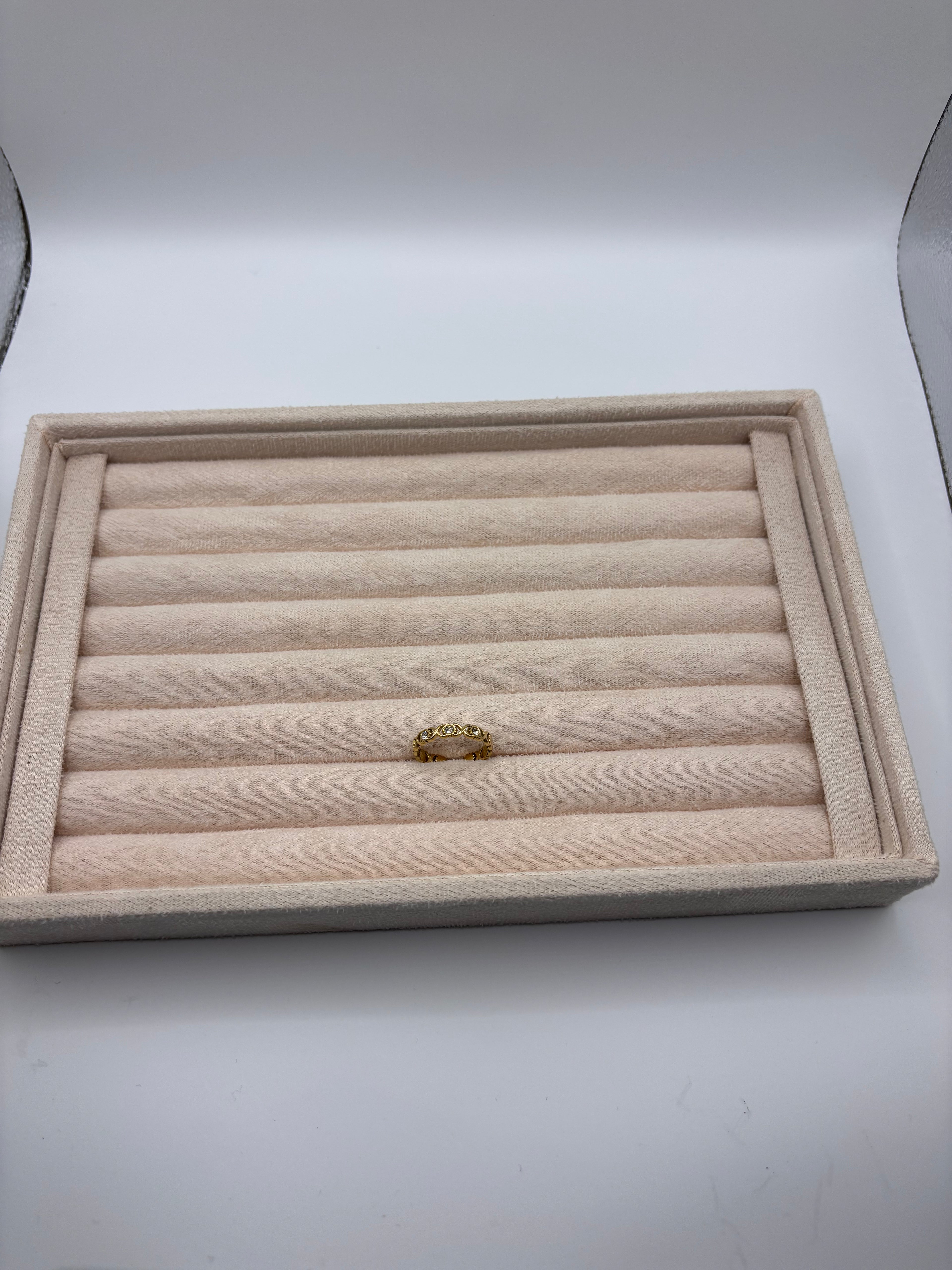 Bague Céleste - Dorée (soleil & strass)