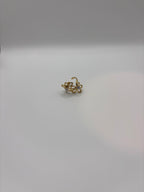 Bague Fleurs - Dorée (double)