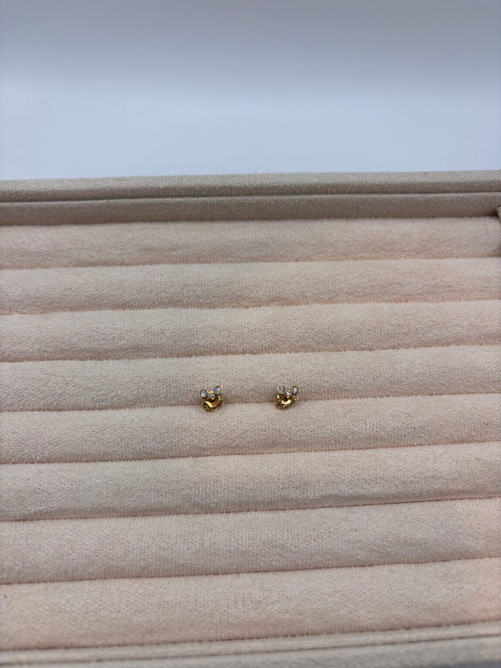 Boucles Nova - Chaînette & 3 strass