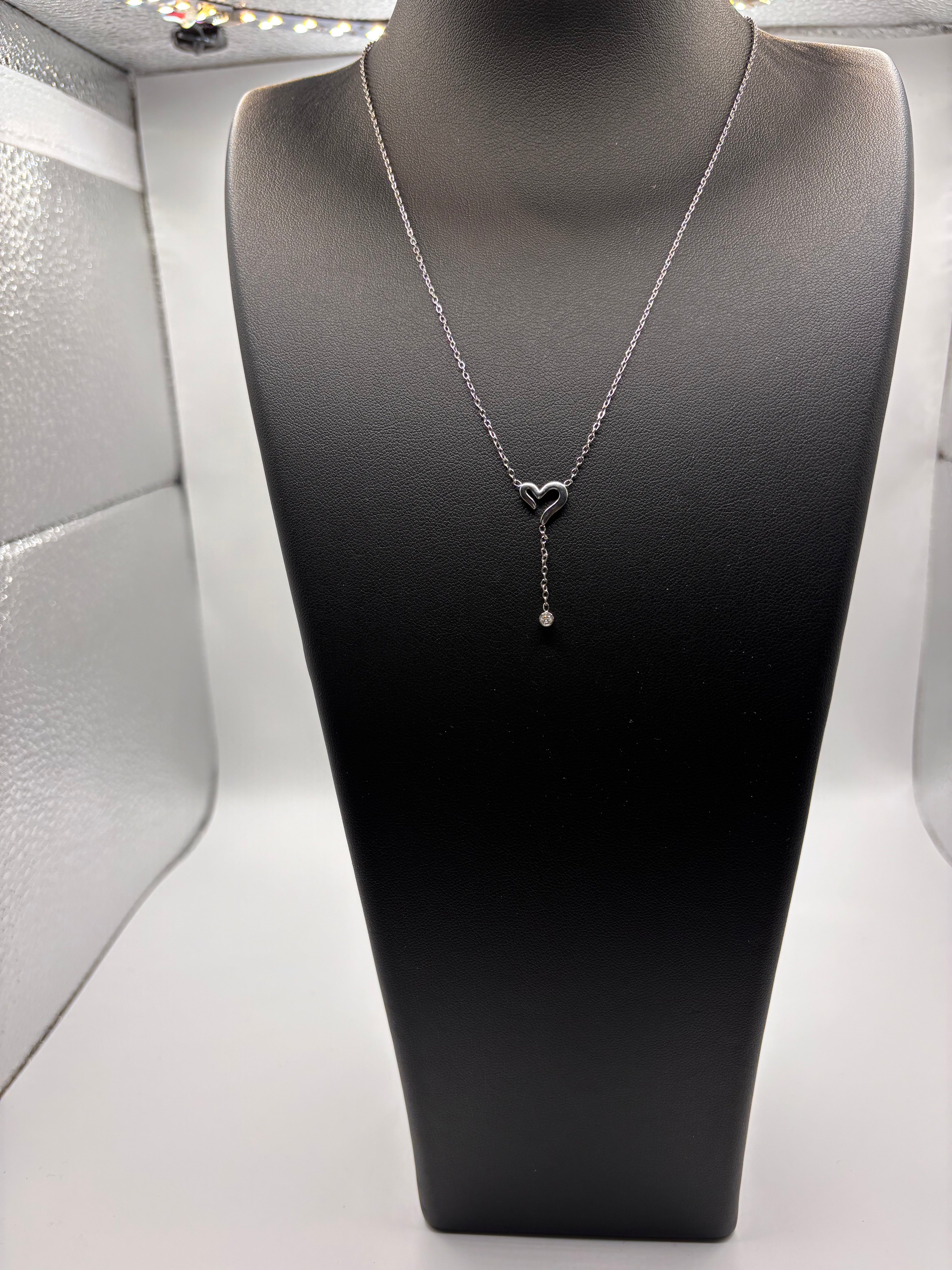 Collier Cœur - Argenté