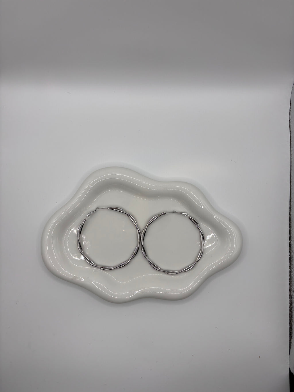 Créoles torsadées - Argentées