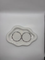 Créoles torsadées - Argentées