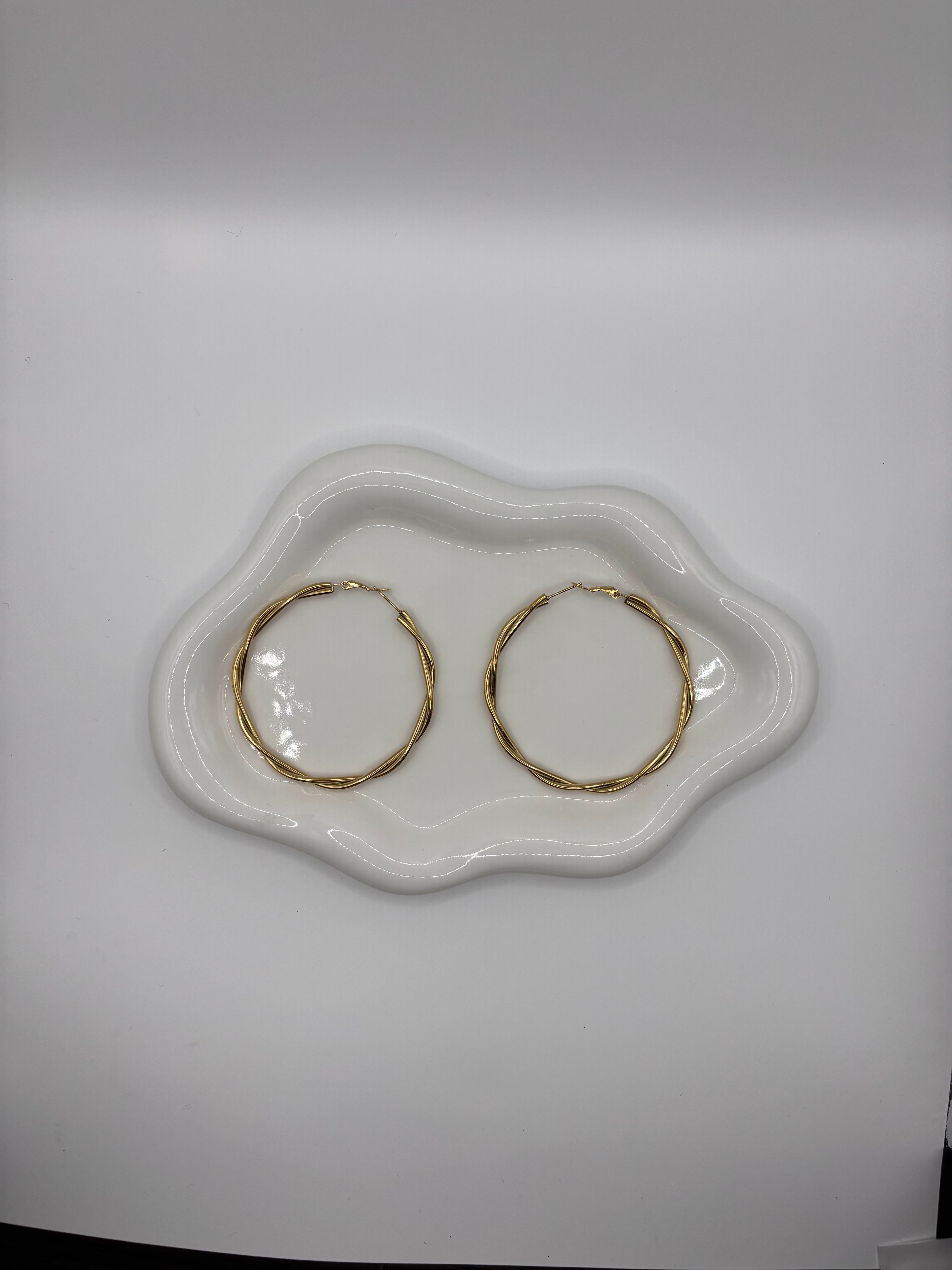 Créoles torsadées - Dorées